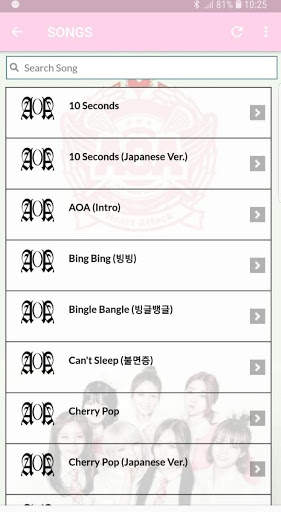AOA Lyrics (Offline) screenshot 4