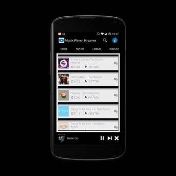 Music Player mp3 online stream screenshot 3