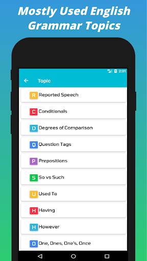 English Grammar App 3 تصوير الشاشة