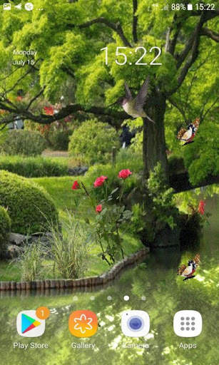 Birds Park Live Wallpaper screenshot 3