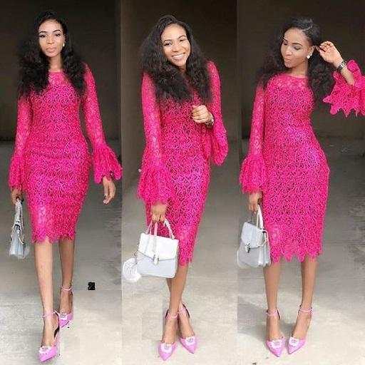 9ja Lace Short Gown Styles. screenshot 16