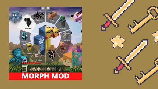 Morph Mod for Minecraft Skin. screenshot 1