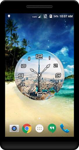 Dubai Clock Live Wallpaper screenshot 2