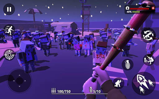 Pixel Zombie War :  Survival Shoot screenshot 3