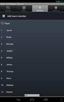 Sports Team Manager Lite screenshot 20