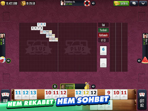 101 Yüzbir Okey Plus screenshot 12