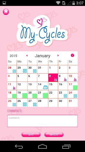 MyCycle screenshot 3