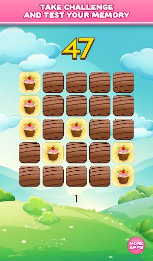 Brain game : Memory training : Cupcake * Free screenshot 8