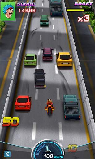 Moto racing -  Traffic race 3D screenshot 3