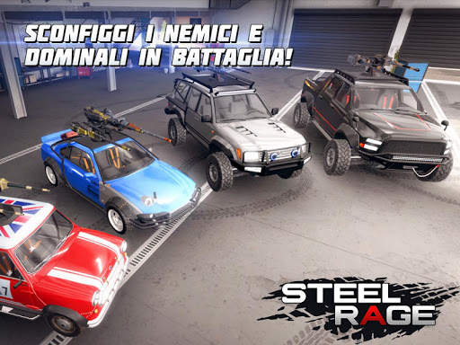 Steel Rage: Mech Cars PvP War screenshot 7