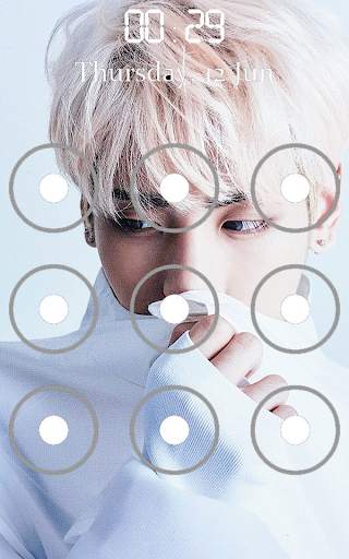 Jonghyun Pattern Lock Screen 2 تصوير الشاشة
