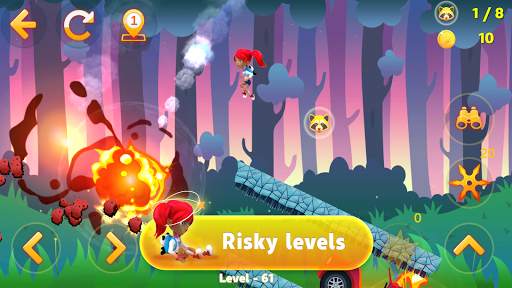 Adventure platform game "Tricky Liza" offline screenshot 3