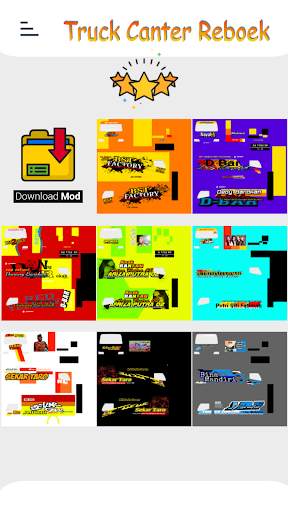 Livery Bussid MOD Truck Indonesia screenshot 5