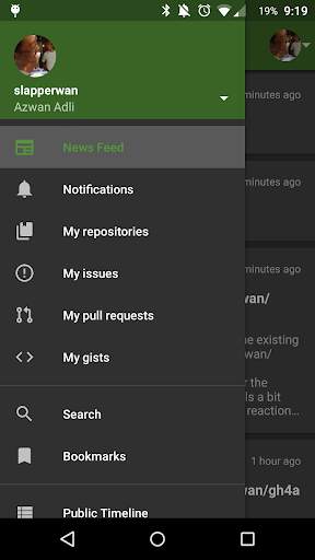 OctoDroid for GitHub screenshot 2