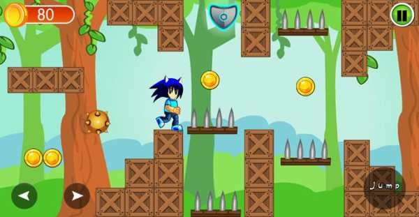 Sonic Boy 2D Classic Dash Adventures screenshot 1