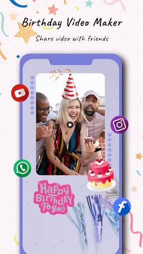 Birthday Video Maker With Song screenshot 5
