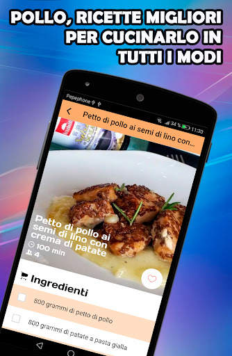 Ricette di pollo screenshot 8