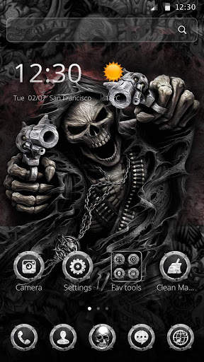 Hell Devil Death Skull Theme screenshot 7