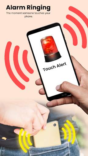 Don’t Touch My Phone: Security alarm for android screenshot 1