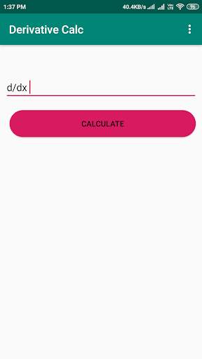 Derivative Calc скриншот 1