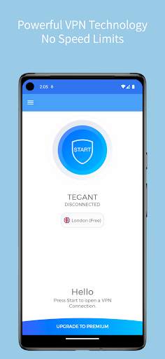 Tegant VPN Proxy screenshot 1