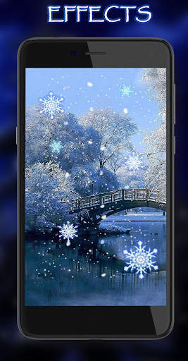 Snowfall Winter Live Wallpaper screenshot 6