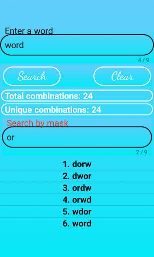 Anagram Maker screenshot 3