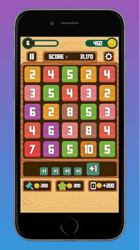 NumPlus! Merge Number Blocks Puzzle screenshot 6