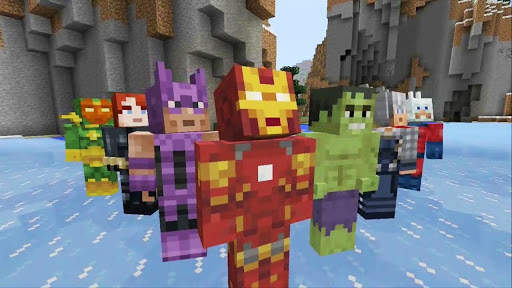 Avengers Superheroes Mod for Minecraft screenshot 2