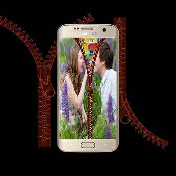 Couple Photo ZipperLock Screen screenshot 3