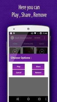 Video Downloader for Keek screenshot 4