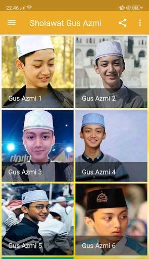 Lagu Sholawat Gus Azmi MP3 Offline Lengkap screenshot 1