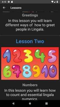 Learn Lingala screenshot 4
