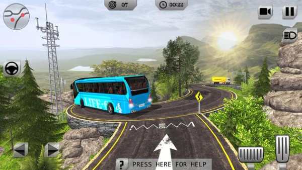 Bus Simulator Hill Climbing 2017:Tourist Bus Drive screenshot 11