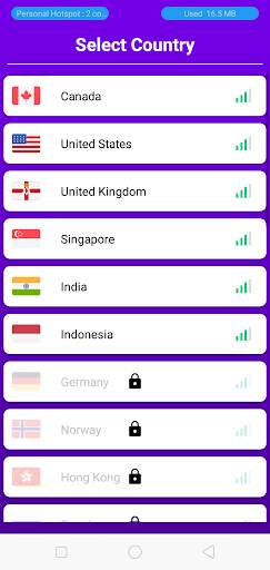 Sky King VPN Pro screenshot 2