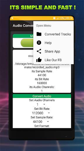 Audio Converter - 16 Audio Formats screenshot 5