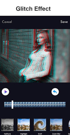 Glitch Video Effect - Magic Effect Video Maker screenshot 1