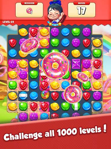 Sugar Hunter: Match 3 Puzzle 13 تصوير الشاشة