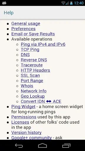 Ping & Net screenshot 4
