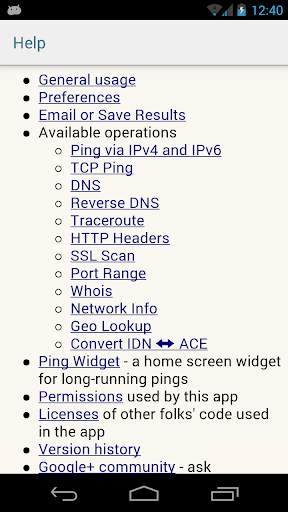 Ping & Net screenshot 4
