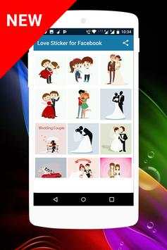 Love Stickers  for Facebook screenshot 5