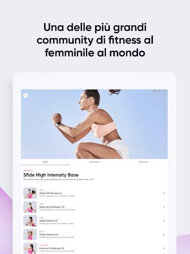 Sweat: app fitness per donne screenshot 15