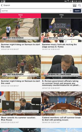 Arirang TV for Tablets screenshot 7