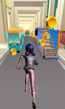 Subway LADY BUG Run Ruch Dash скриншот 2
