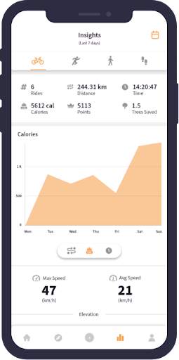 wynd : social fitness app screenshot 1