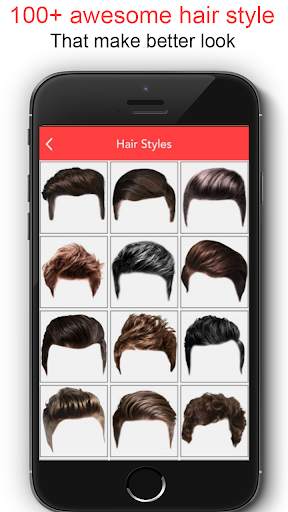 Man HairStyle & Beard Photo Editor screenshot 2