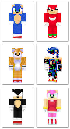 Soniic Skins For Minecraft screenshot 2