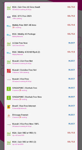 Kakra VPN screenshot 2