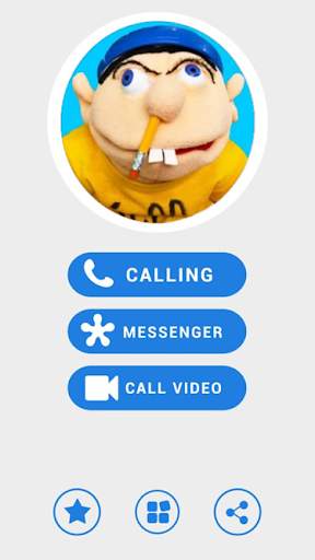 Jeffy Video Call & Chat Simulator Prank screenshot 1