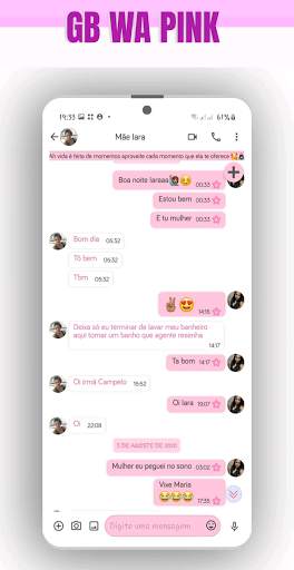 GB WA Pink Aero - WA Update Terbaru screenshot 4